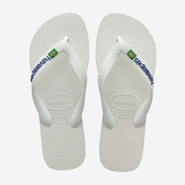 Havaianas Brasil Logo FC - White